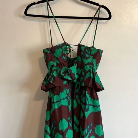 Ulla Johnson Amaliya Silk Ikat Print Dress - Picture 5 of 6